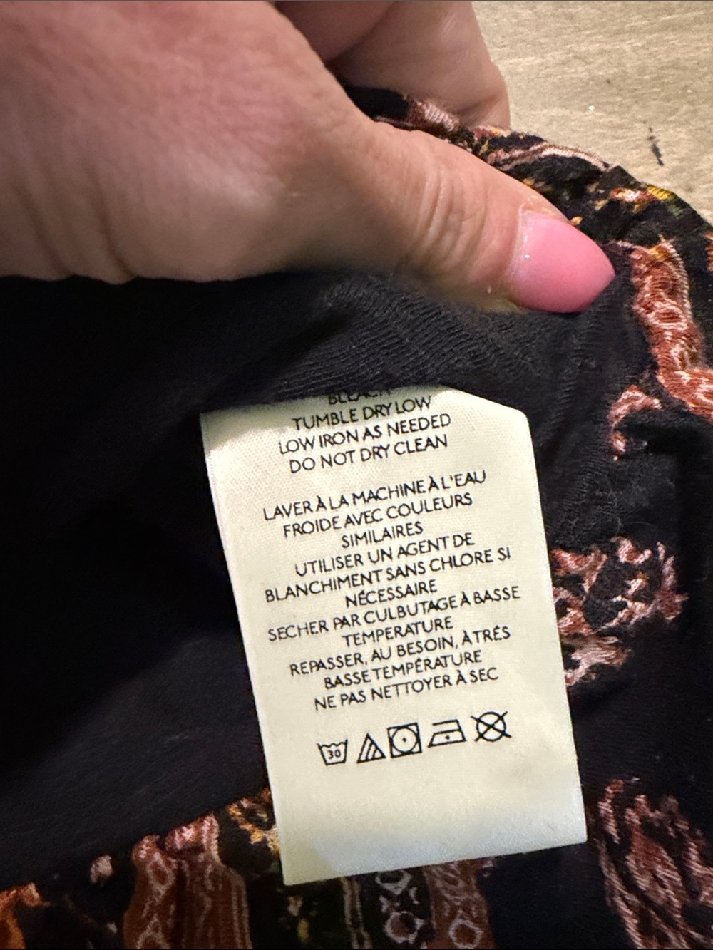 Free PeopleBoho Floral Tube Top XS - Picture 4 of 4